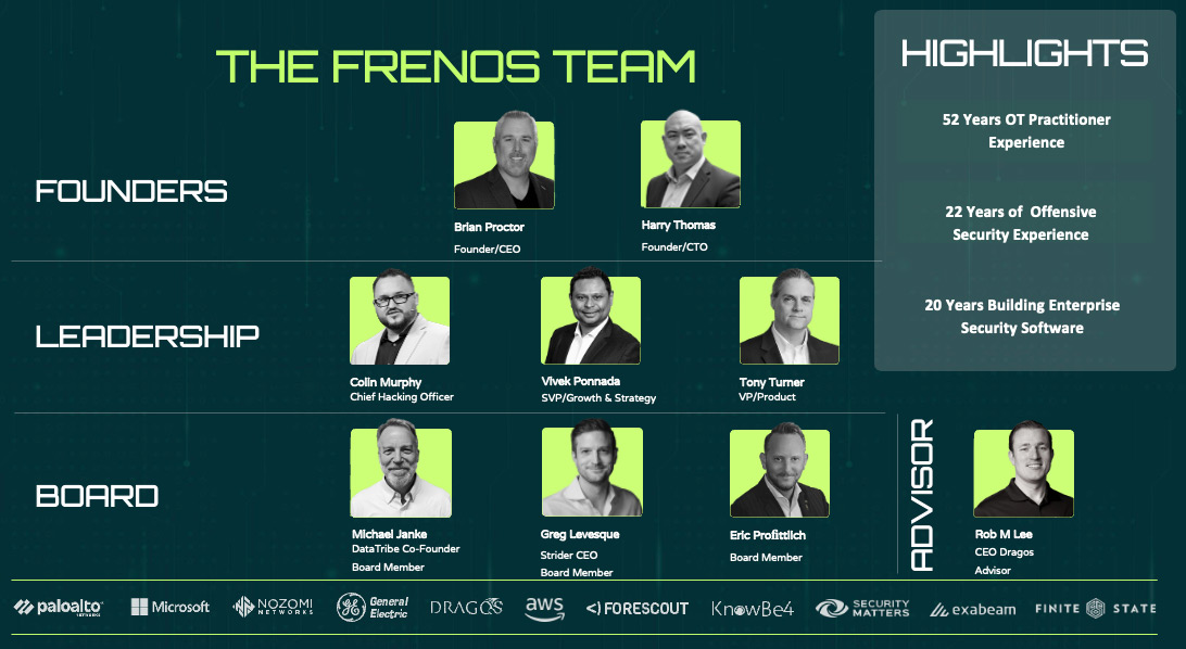 Frenos OT Security Practitioners