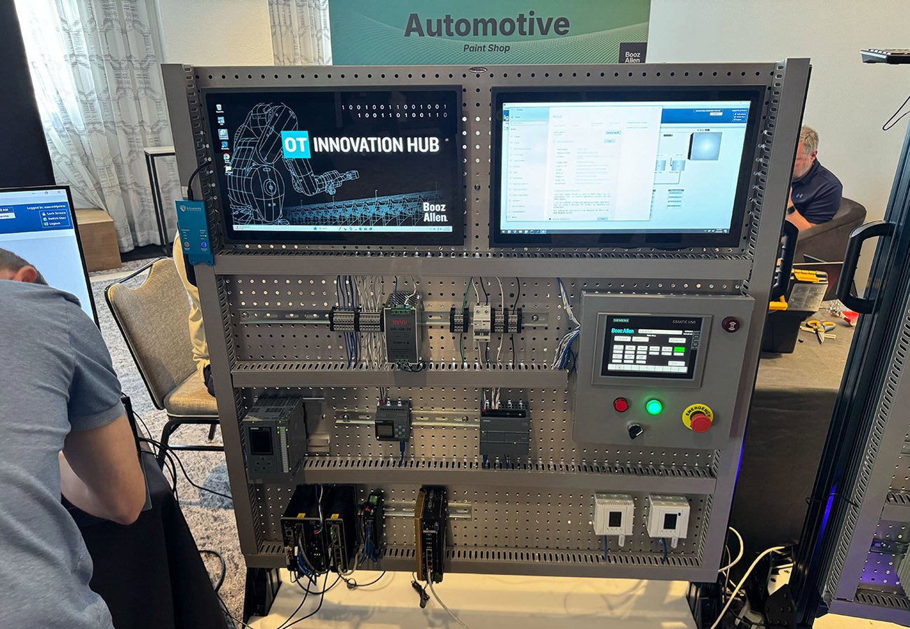 The Booz Allen POC Pavilion rig at S4x26