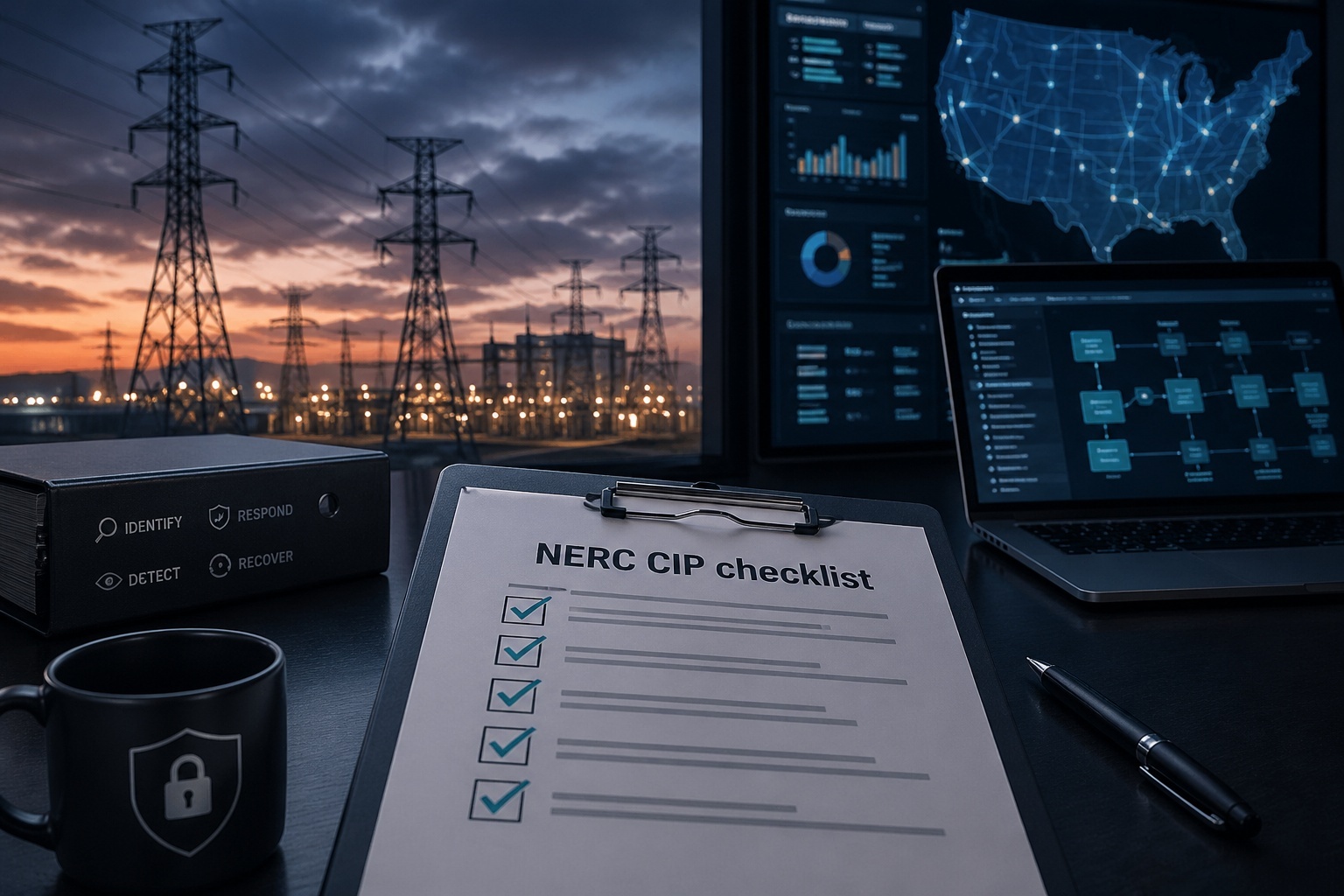 nerc cip checklist